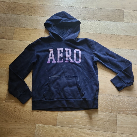 AEROPOSTALE | Blue and purple hoodie - Picture 1 of 5
